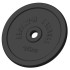 Диск олимпийский обрезиненный черный 15кг. Alex RCP11-15