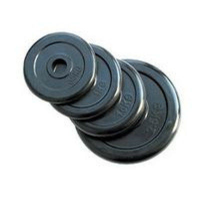 Диск домашний прорезиненный Stein 15 кг 25 мм WP-06-15
